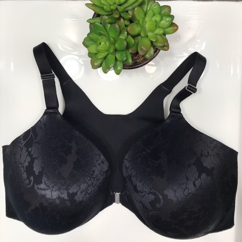 Soma Vanishing Back Lace Front Close Bra 40G